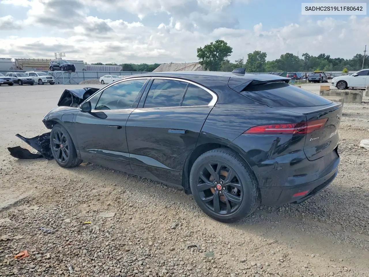 2020 Jaguar I-Pace Se VIN: SADHC2S19L1F80642 Lot: 58300636