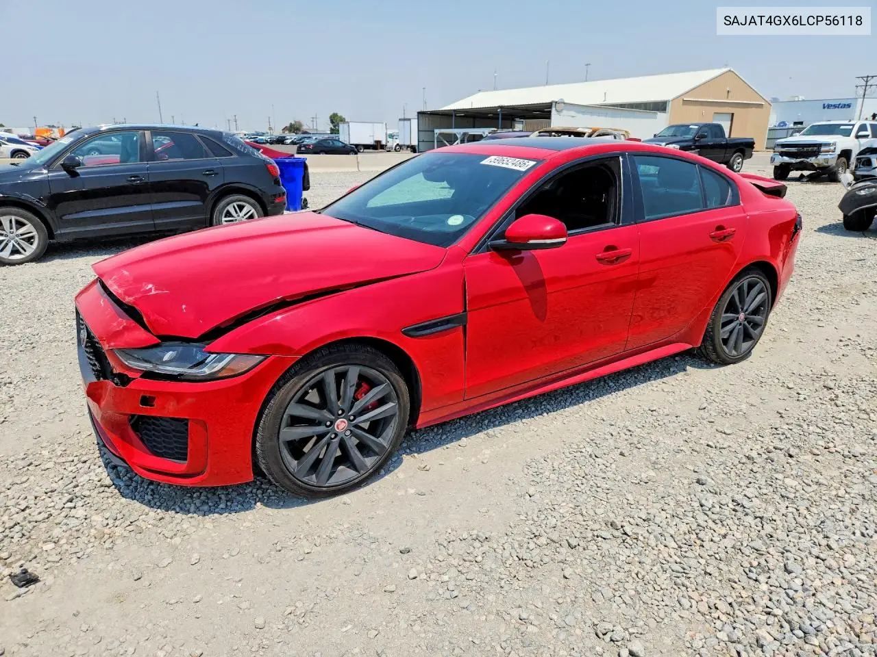 2020 Jaguar Xe R-Dynamic S VIN: SAJAT4GX6LCP56118 Lot: 59652486