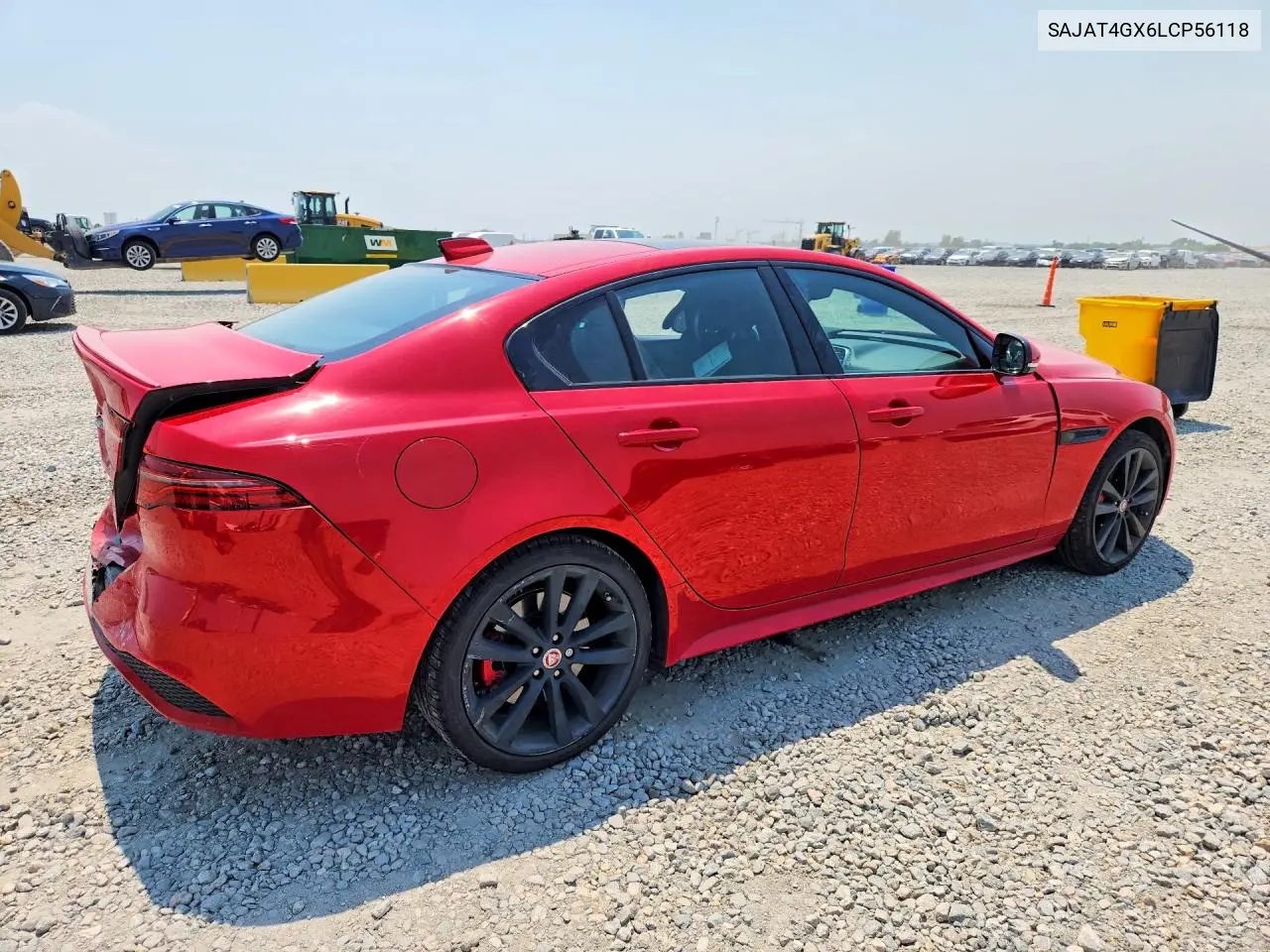 2020 Jaguar Xe R-Dynamic S VIN: SAJAT4GX6LCP56118 Lot: 59652486