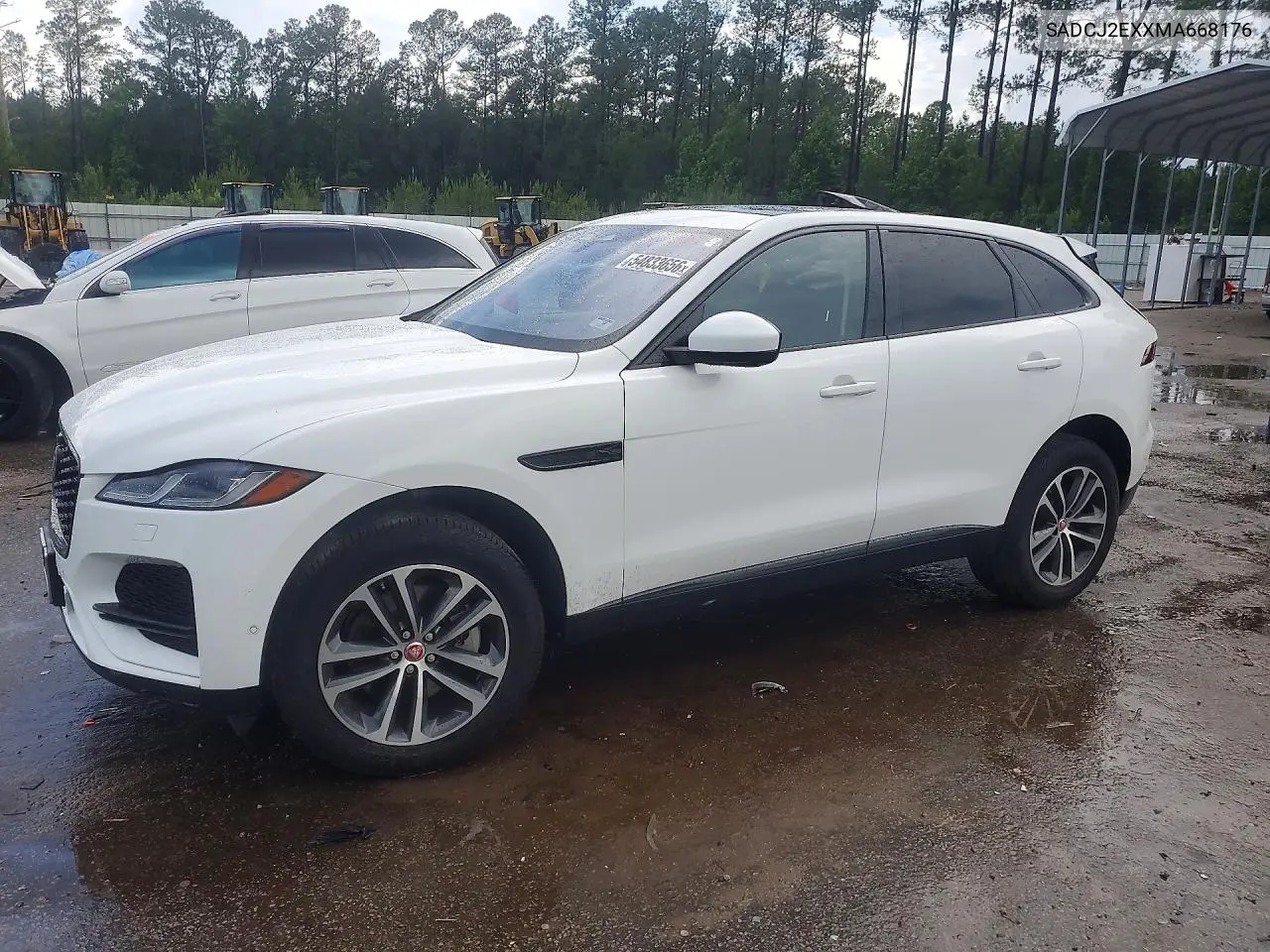 2021 Jaguar F-Pace S VIN: SADCJ2EXXMA668176 Lot: 54833656