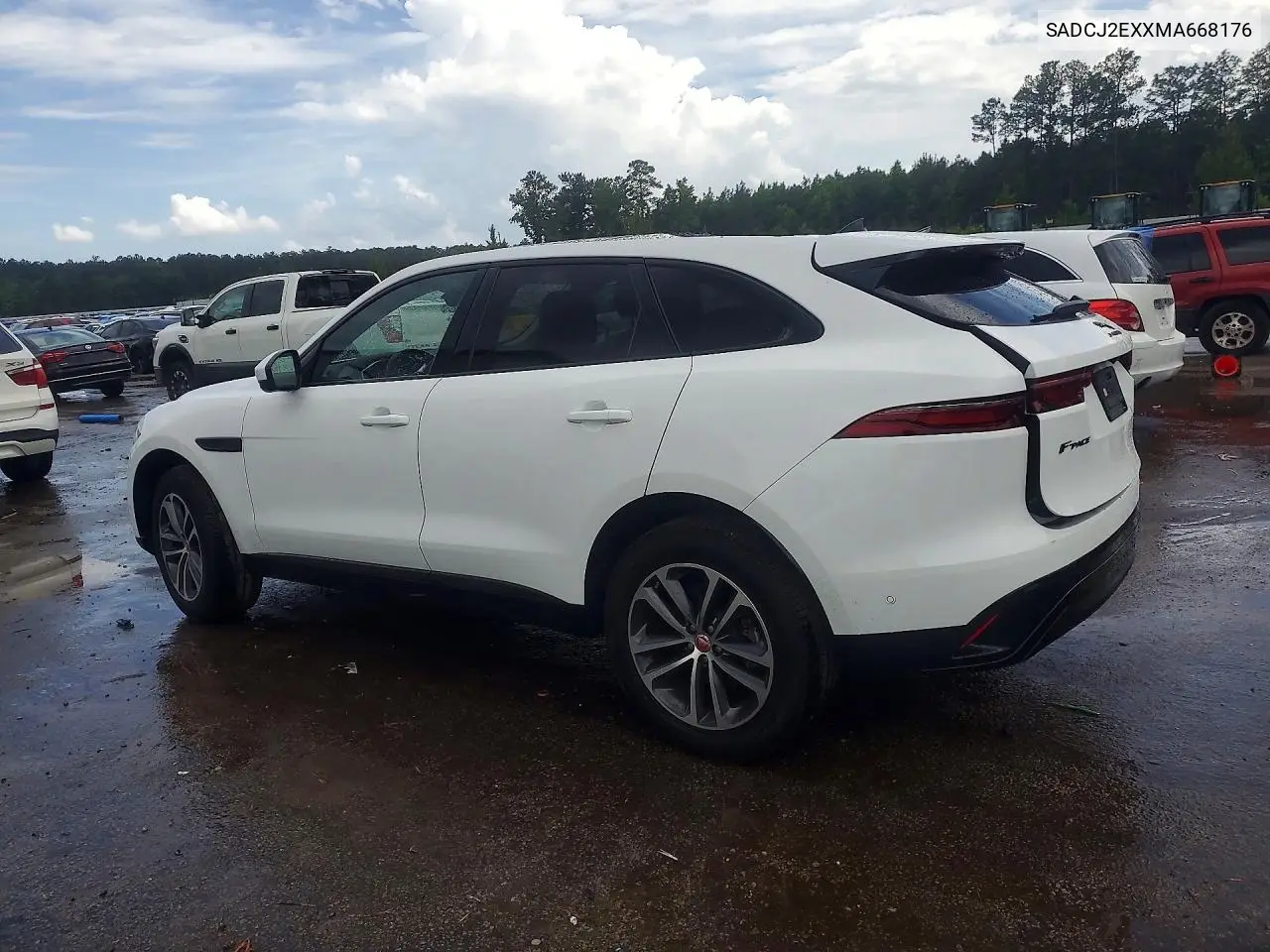 2021 Jaguar F-Pace S VIN: SADCJ2EXXMA668176 Lot: 54833656