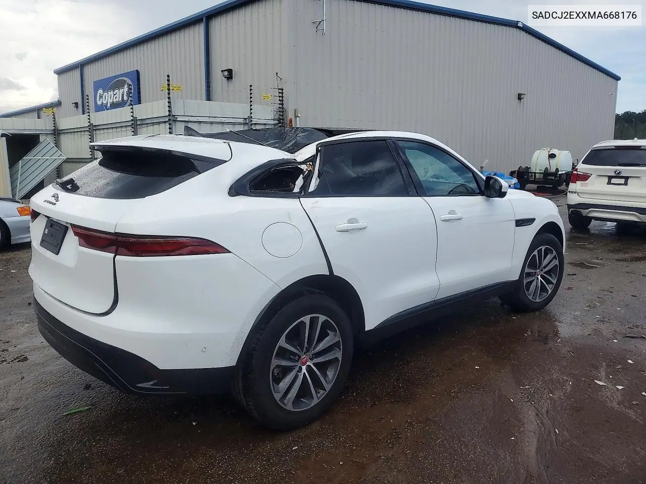 2021 Jaguar F-Pace S VIN: SADCJ2EXXMA668176 Lot: 54833656