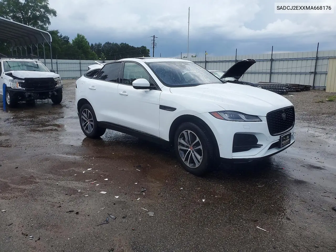 2021 Jaguar F-Pace S VIN: SADCJ2EXXMA668176 Lot: 54833656