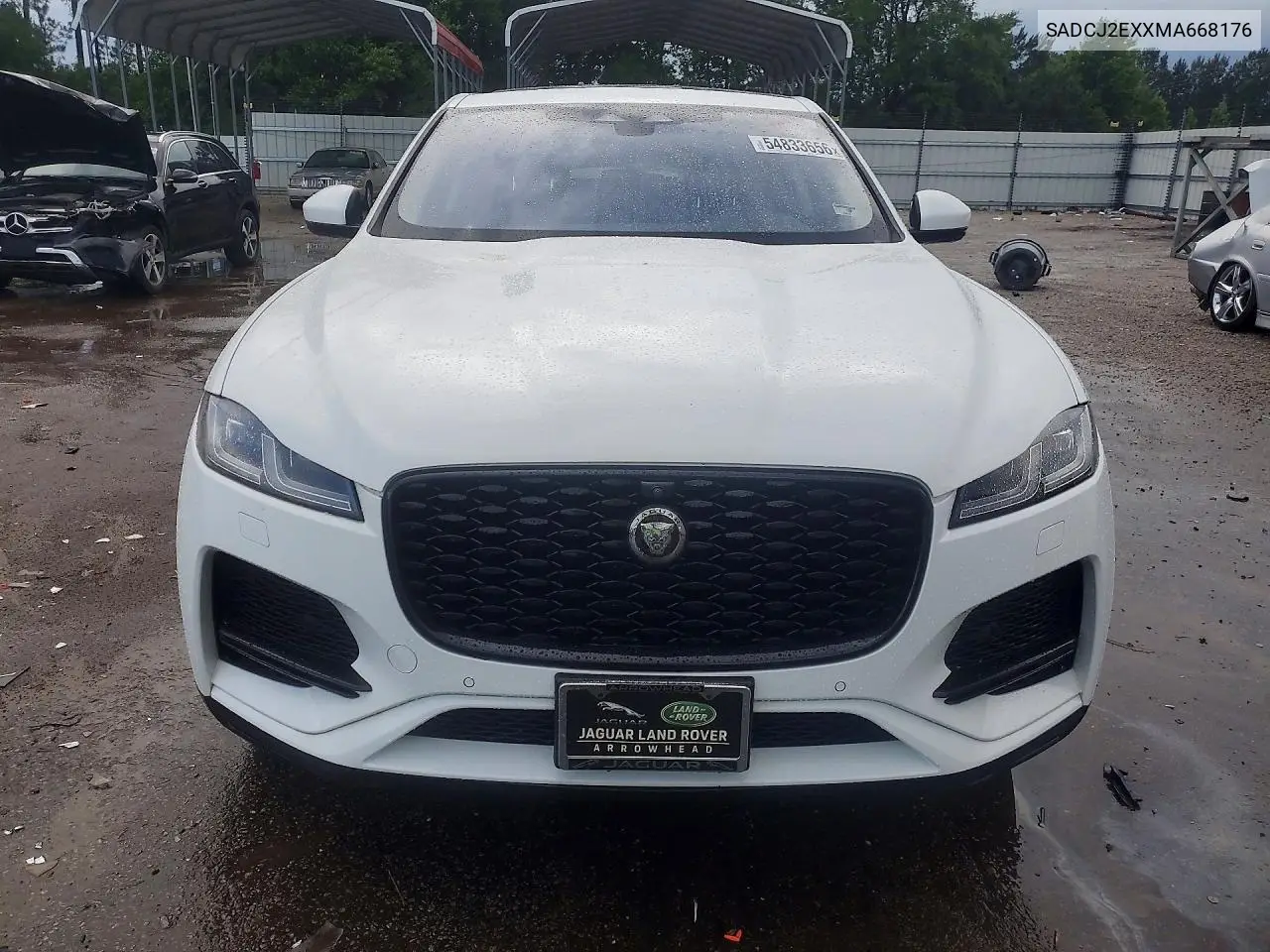 2021 Jaguar F-Pace S VIN: SADCJ2EXXMA668176 Lot: 54833656