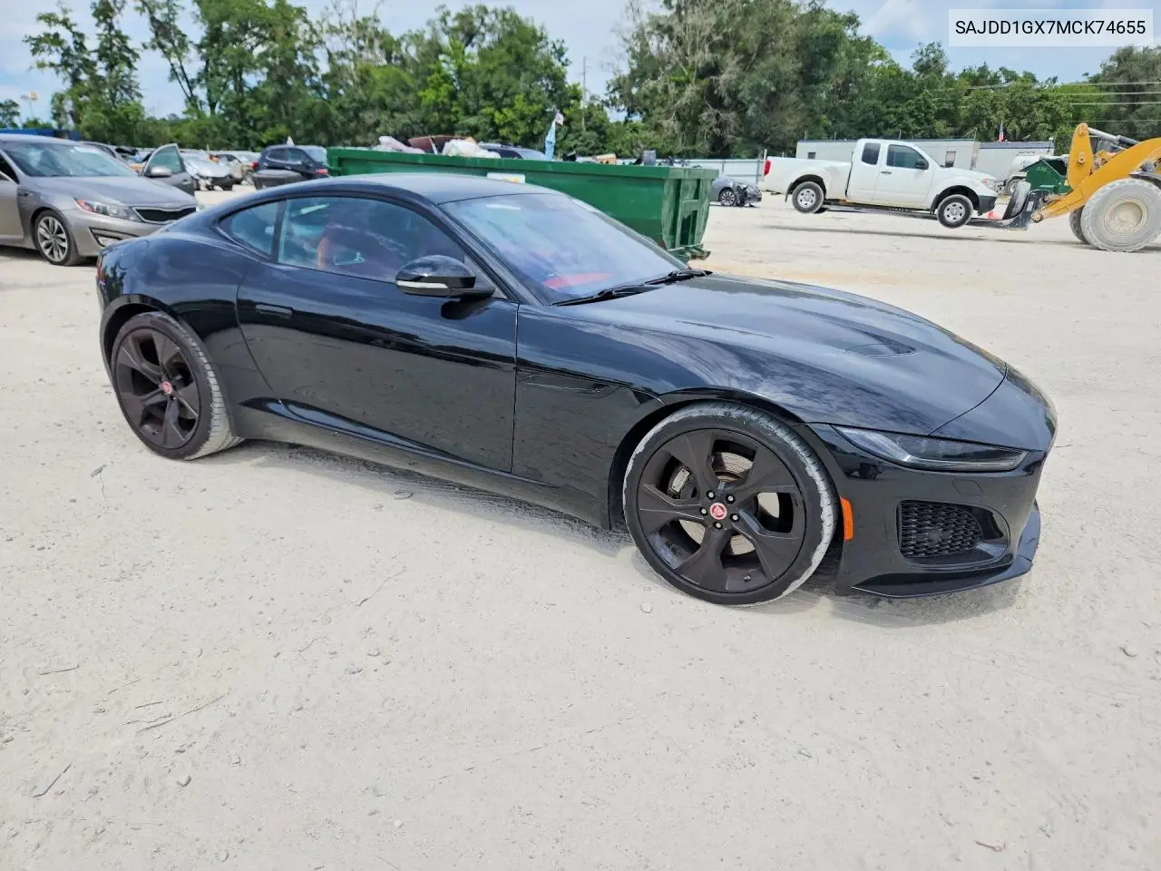 2021 Jaguar F-Type VIN: SAJDD1GX7MCK74655 Lot: 56332786