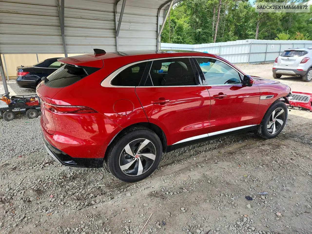 2021 Jaguar Atv 200Cc VIN: SADCK2EX1MA668872 Lot: 61164306