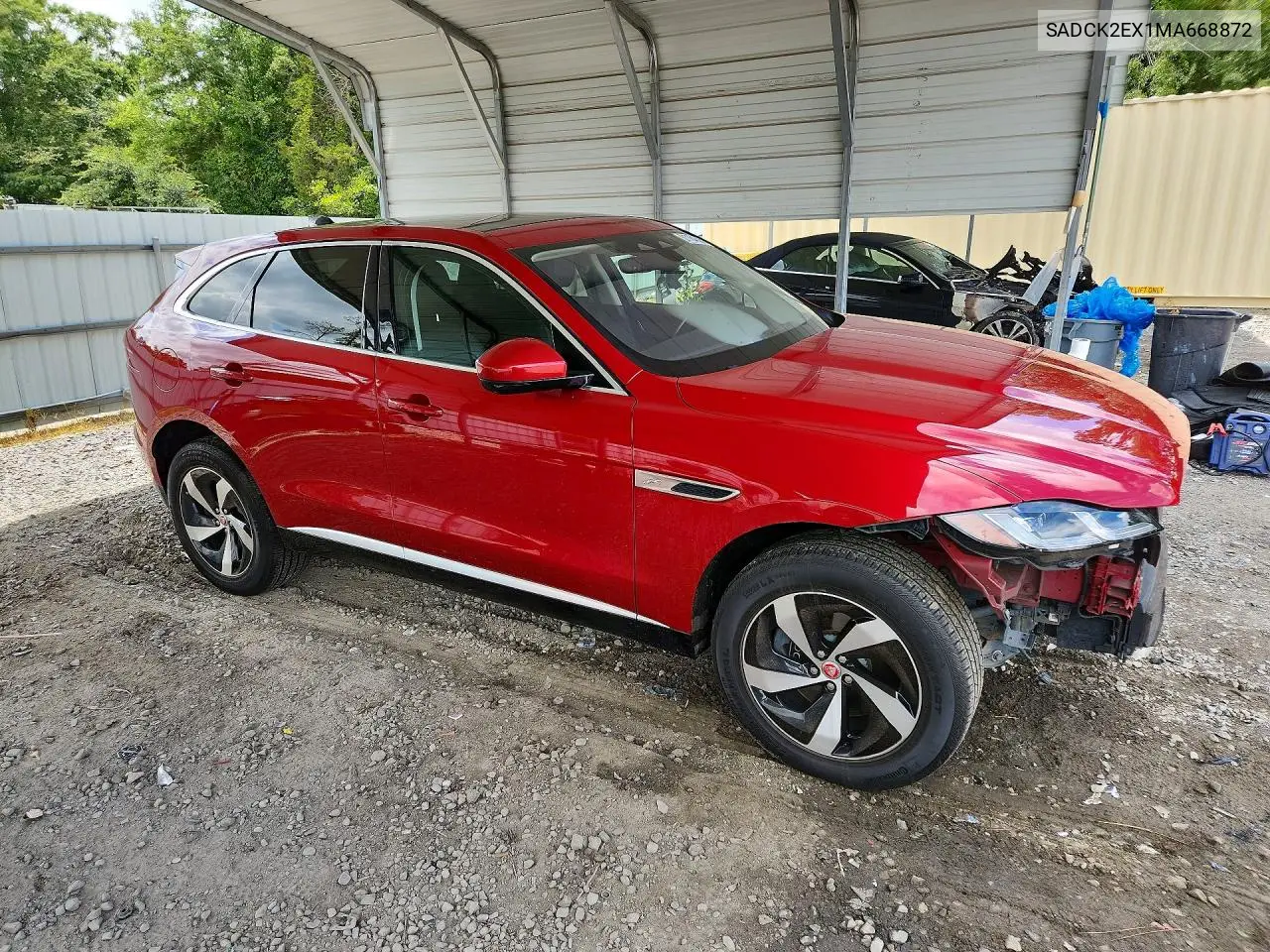 2021 Jaguar Atv 200Cc VIN: SADCK2EX1MA668872 Lot: 61164306