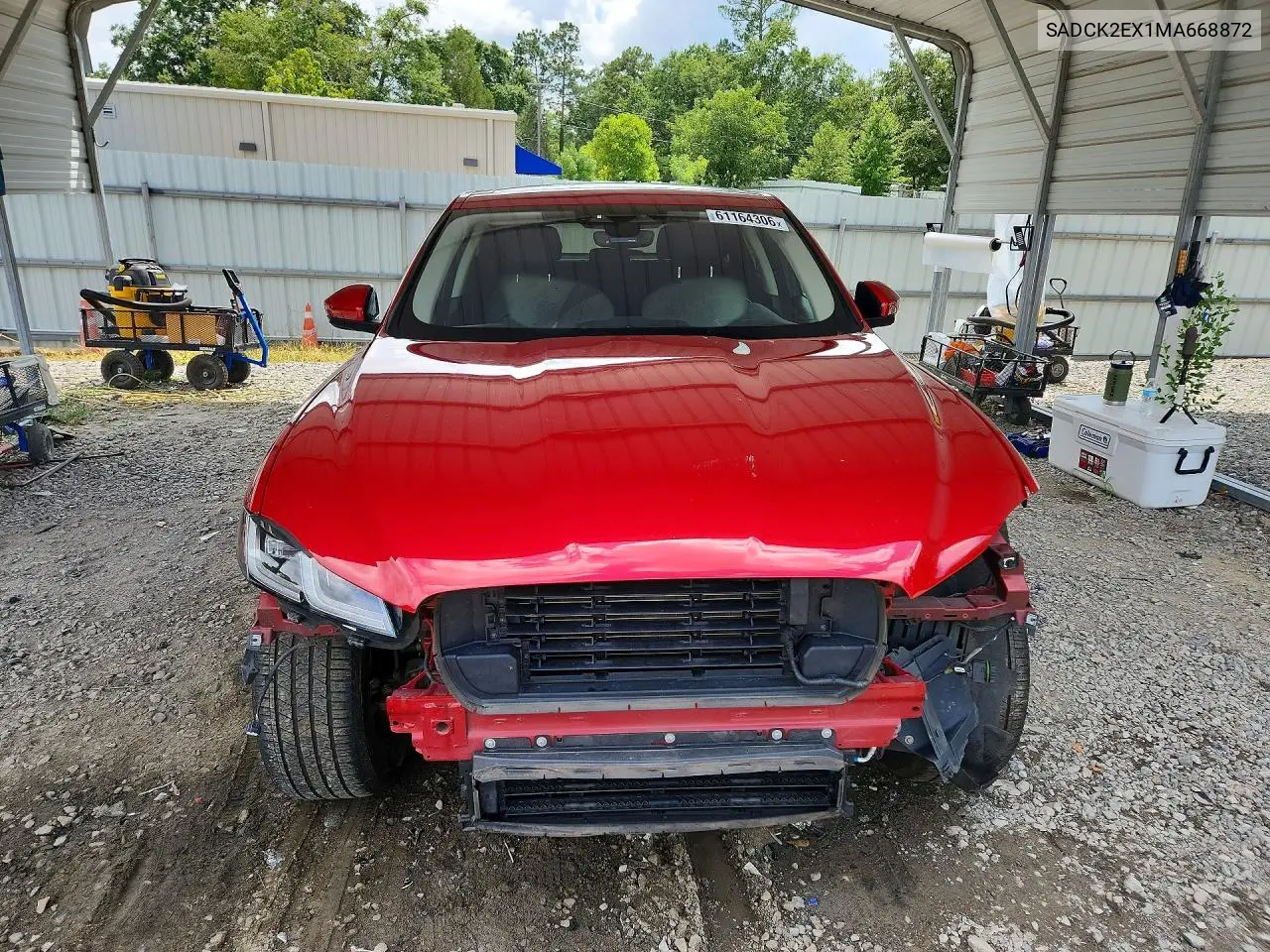2021 Jaguar Atv 200Cc VIN: SADCK2EX1MA668872 Lot: 61164306