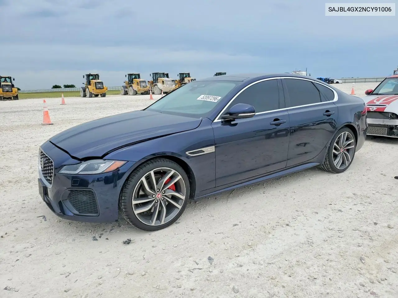 2022 Jaguar Xf R-Dynamic Se VIN: SAJBL4GX2NCY91006 Lot: 52097296