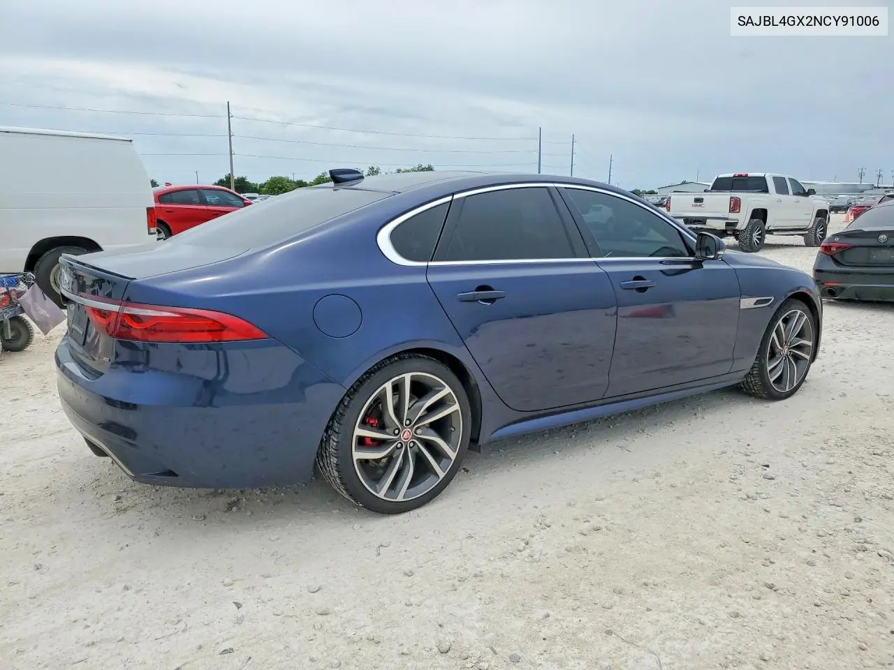 2022 Jaguar Xf R-Dynamic Se VIN: SAJBL4GX2NCY91006 Lot: 52097296