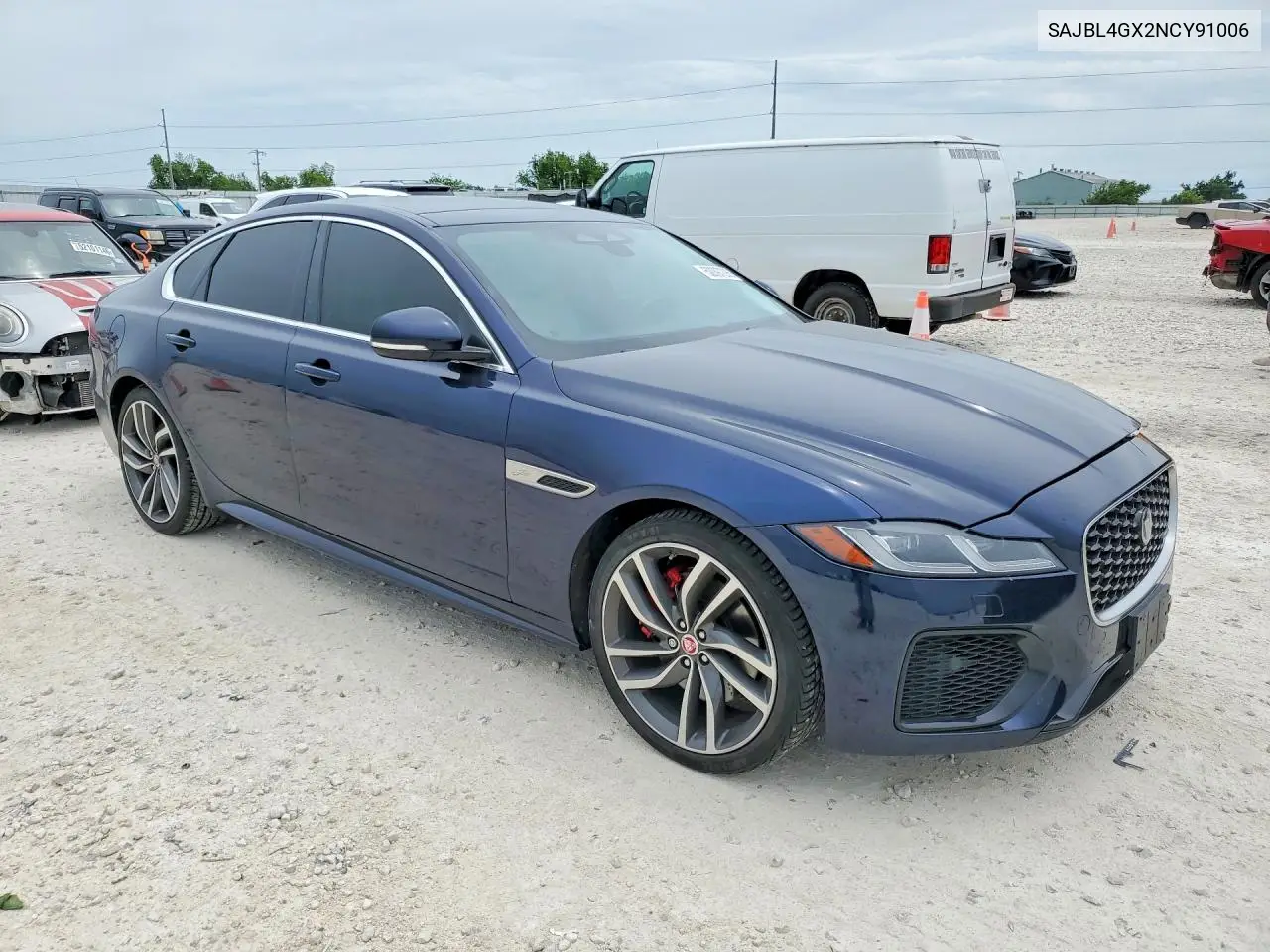 2022 Jaguar Xf R-Dynamic Se VIN: SAJBL4GX2NCY91006 Lot: 52097296