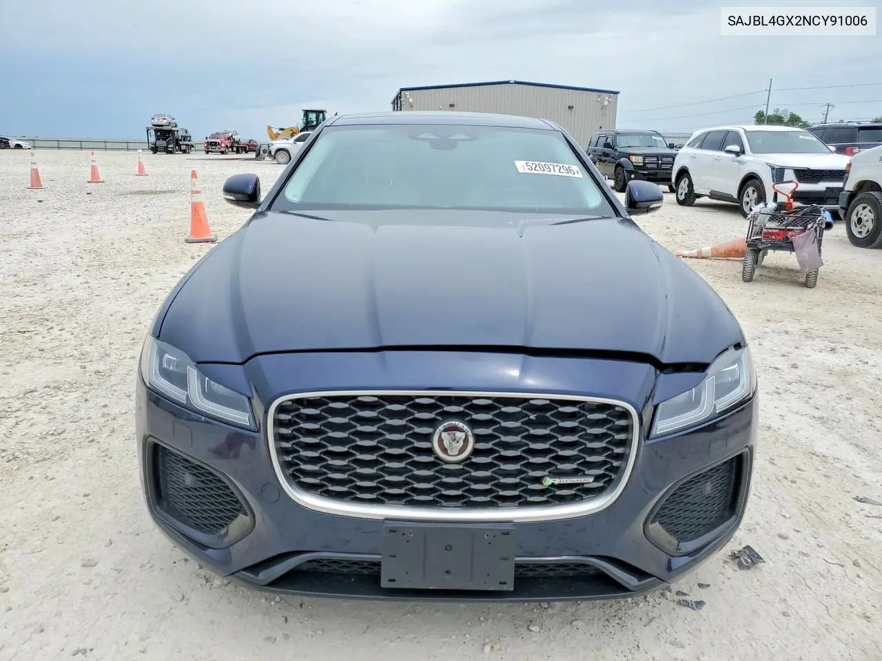 2022 Jaguar Xf R-Dynamic Se VIN: SAJBL4GX2NCY91006 Lot: 52097296