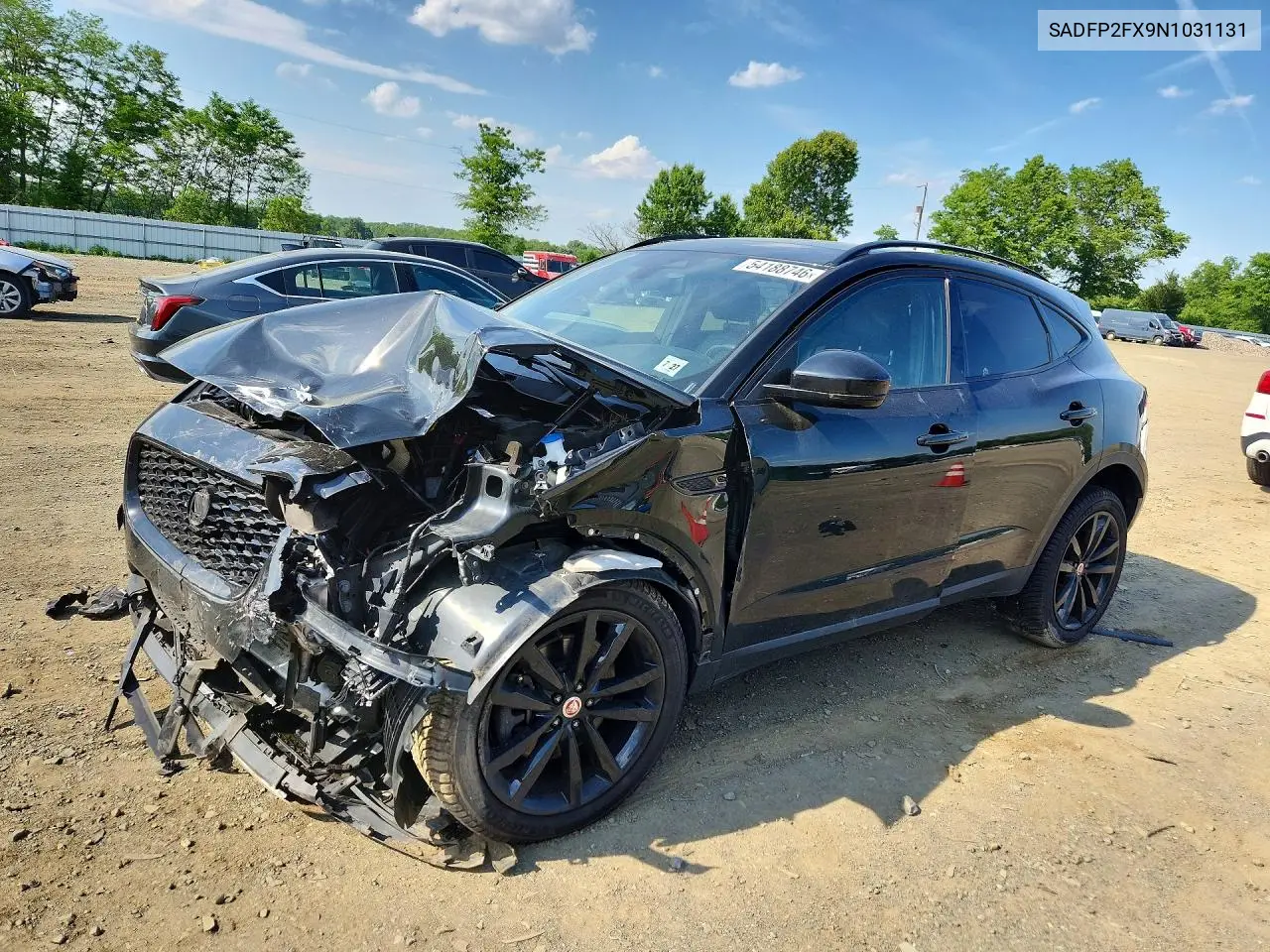 2022 Jaguar E-Pace Se VIN: SADFP2FX9N1031131 Lot: 54188746