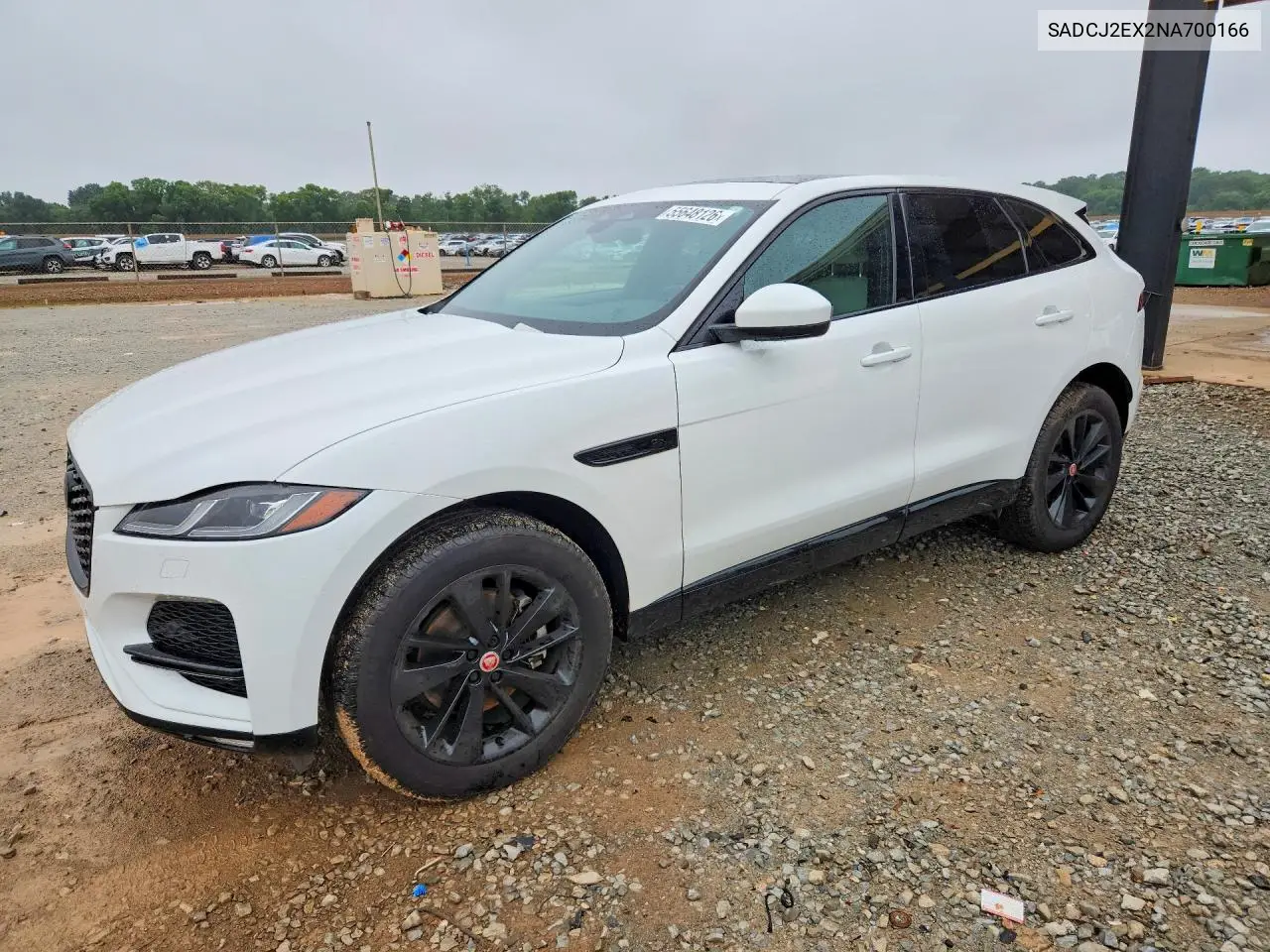 2022 Jaguar F-Pace S VIN: SADCJ2EX2NA700166 Lot: 55648126
