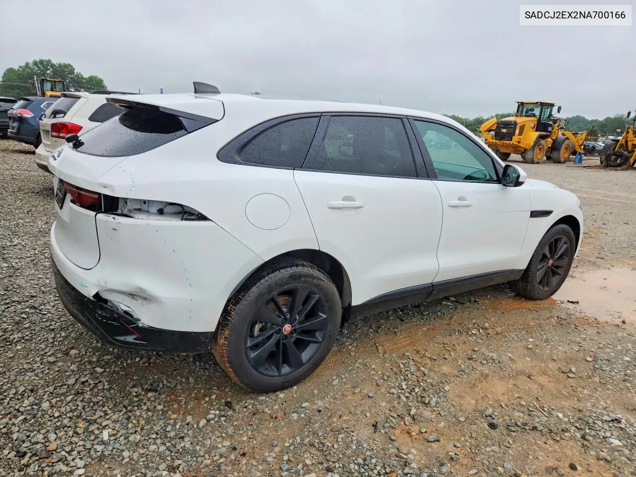 2022 Jaguar F-Pace S VIN: SADCJ2EX2NA700166 Lot: 55648126