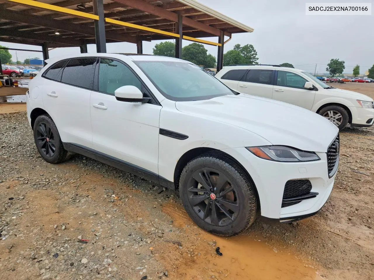 2022 Jaguar F-Pace S VIN: SADCJ2EX2NA700166 Lot: 55648126