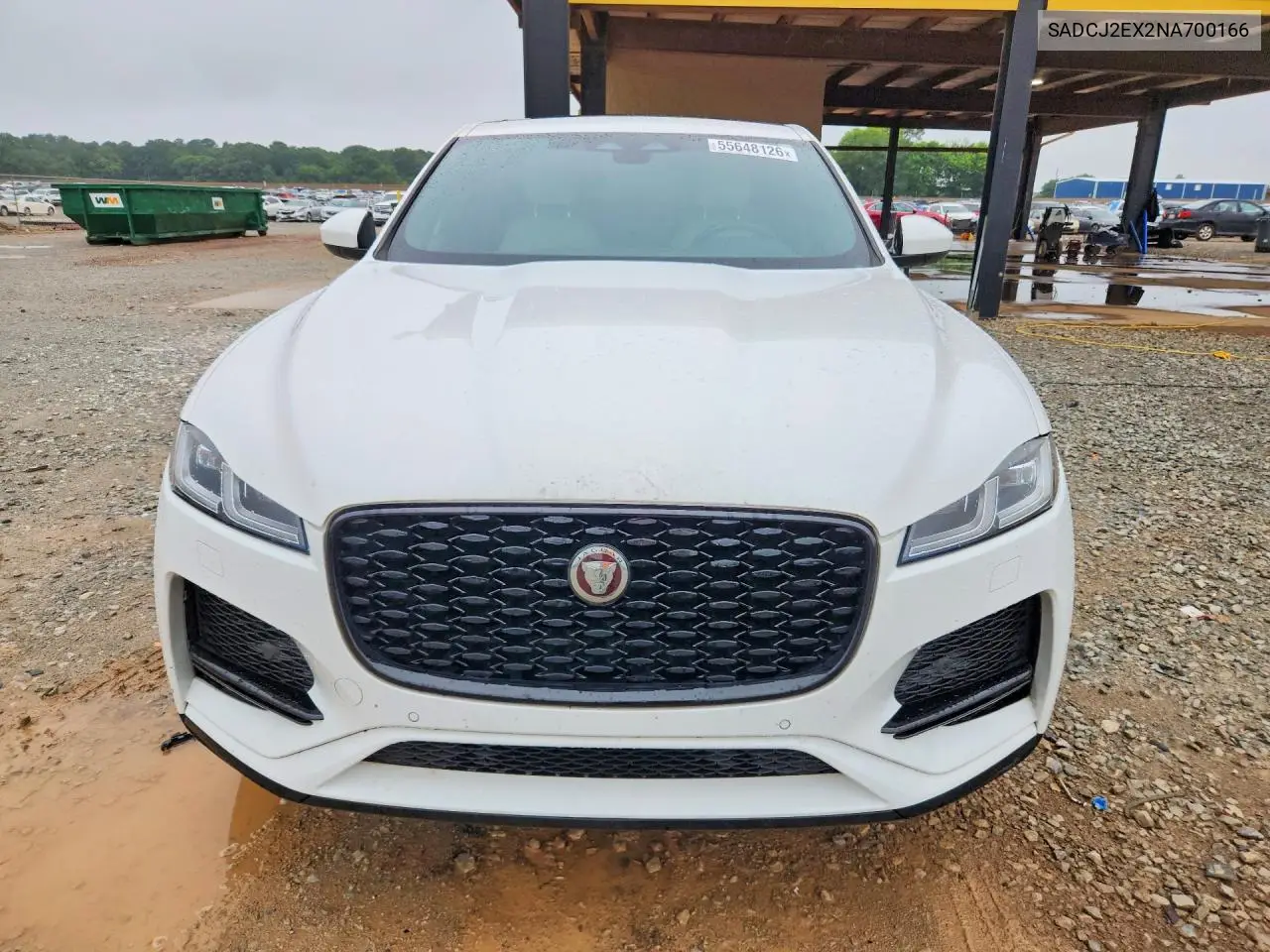 2022 Jaguar F-Pace S VIN: SADCJ2EX2NA700166 Lot: 55648126
