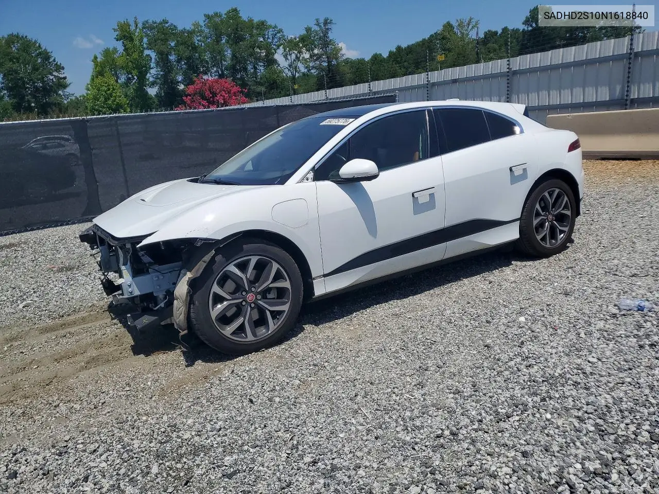 2022 Jaguar I-Pace Hse VIN: SADHD2S10N1618840 Lot: 59275776