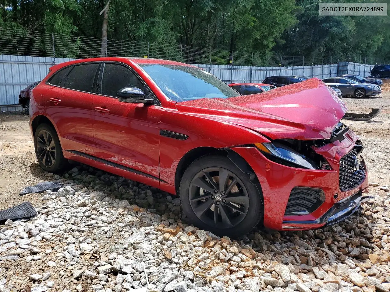 2024 Jaguar F-Pace R-Dynamic S VIN: SADCT2EX0RA724899 Lot: 58262766