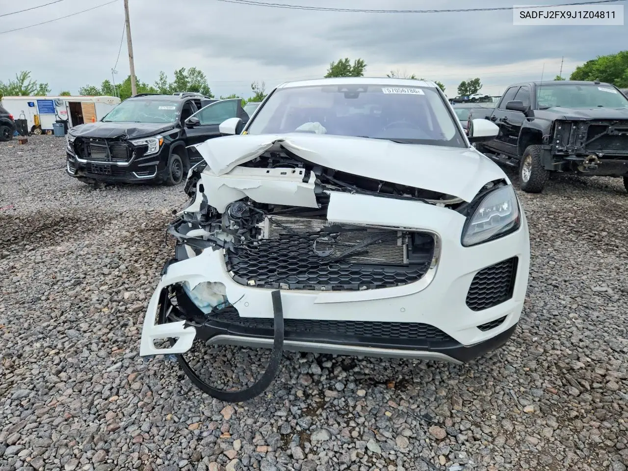 2018 Jaguar E-Pace S VIN: SADFJ2FX9J1Z04811 Lot: 57056786