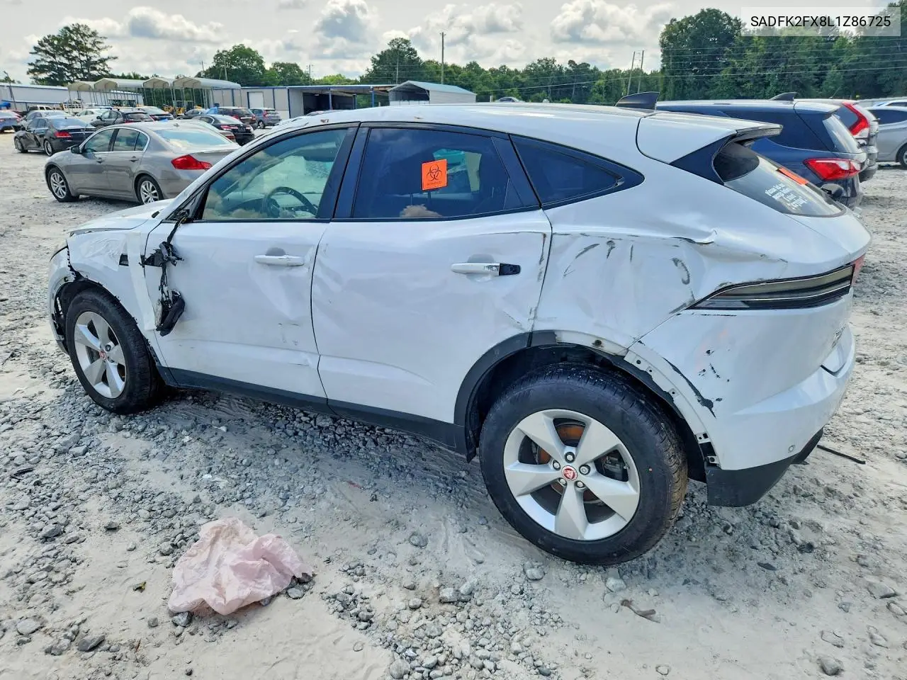 2020 Jaguar E-Pace VIN: SADFK2FX8L1Z86725 Lot: 58934196