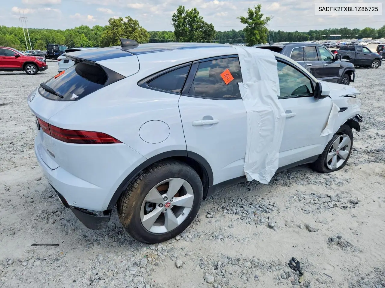2020 Jaguar E-Pace VIN: SADFK2FX8L1Z86725 Lot: 58934196