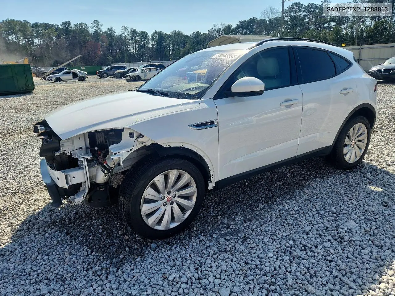 2020 Jaguar E-Pace Se VIN: SADFP2FX2L1Z88813 Lot: 79542695