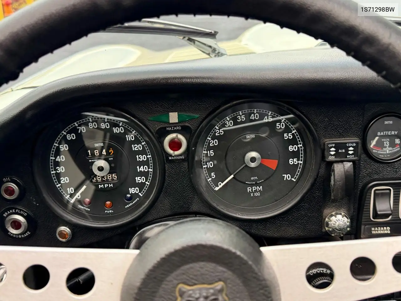 1971 Jaguar E - Type VIN: 1S71298BW Lot: 57763986
