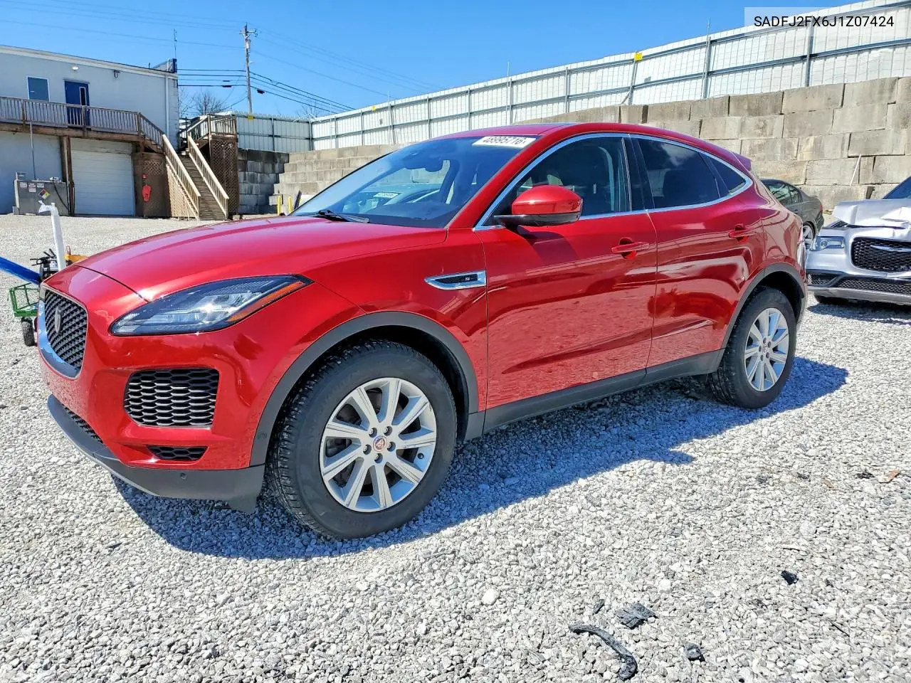 2018 Jaguar E-Pace S VIN: SADFJ2FX6J1Z07424 Lot: 48995716