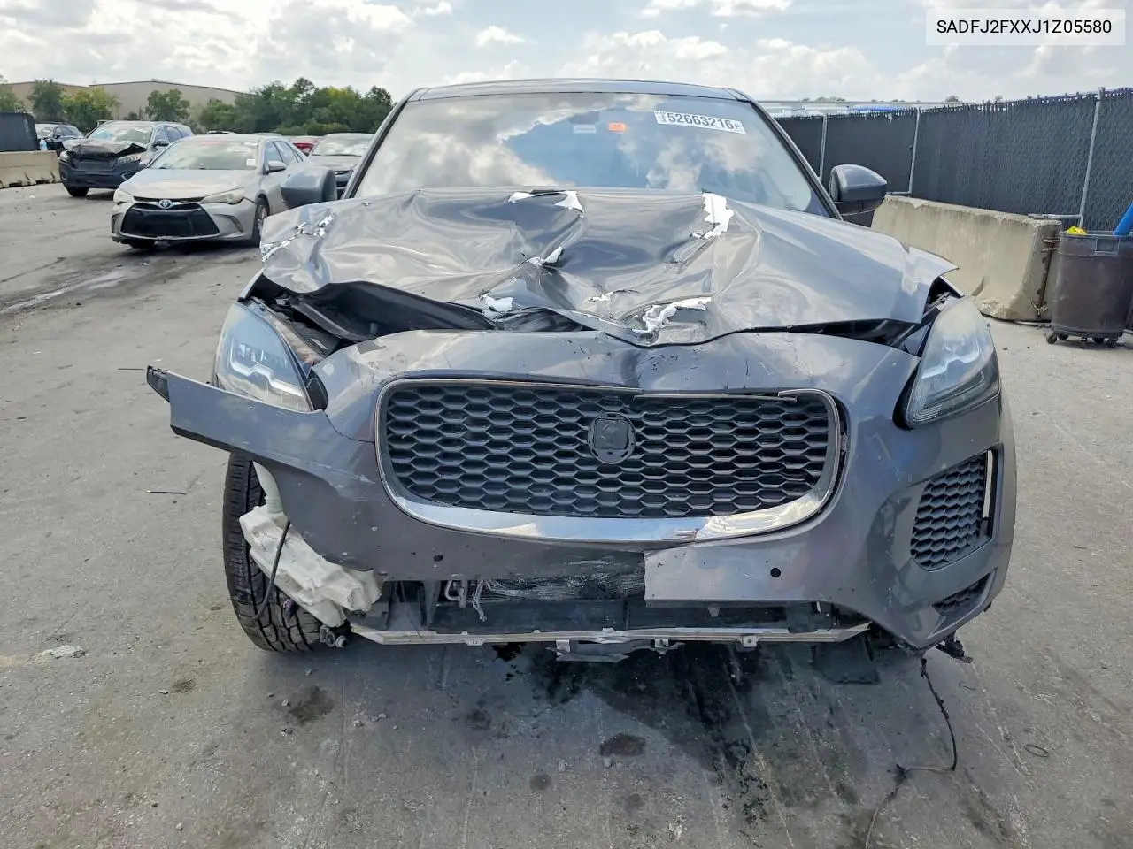 2018 Jaguar E-Pace S VIN: SADFJ2FXXJ1Z05580 Lot: 52663216