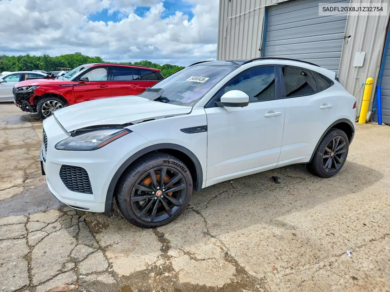 2018 Jaguar E-Pace R-Dynamic Se VIN: SADFL2GX8J1Z32754 Lot: 54860436