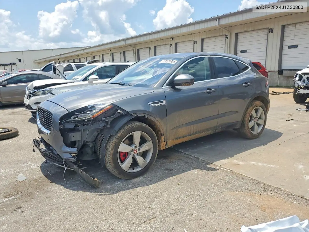 2018 Jaguar E-Pace Se VIN: SADFP2FX4J1Z30800 Lot: 59823966