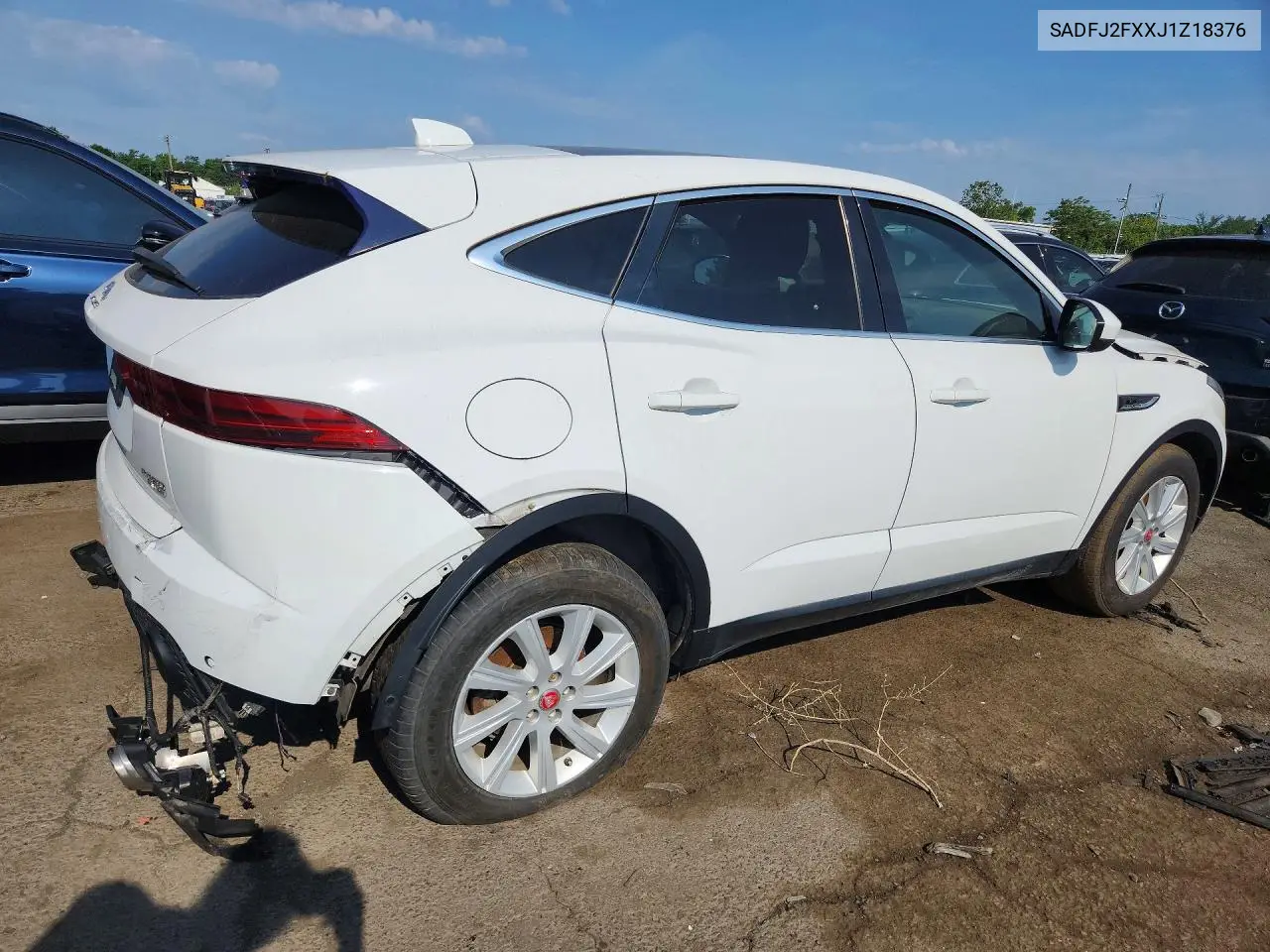 2018 Jaguar E-Pace S VIN: SADFJ2FXXJ1Z18376 Lot: 59996896