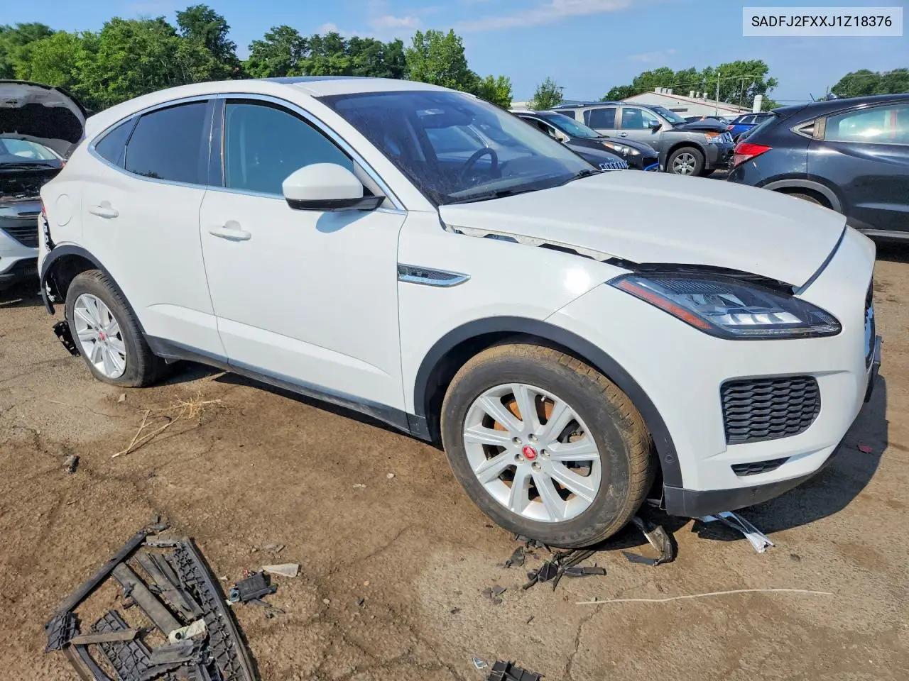2018 Jaguar E-Pace S VIN: SADFJ2FXXJ1Z18376 Lot: 59996896