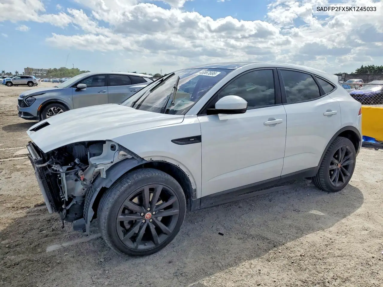 2019 Jaguar E-Pace Se VIN: SADFP2FX5K1Z45033 Lot: 46867686