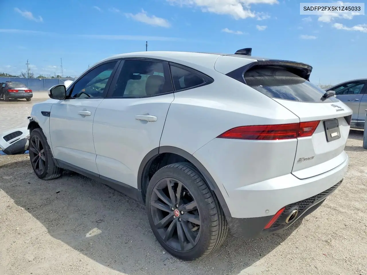 2019 Jaguar E-Pace Se VIN: SADFP2FX5K1Z45033 Lot: 46867686