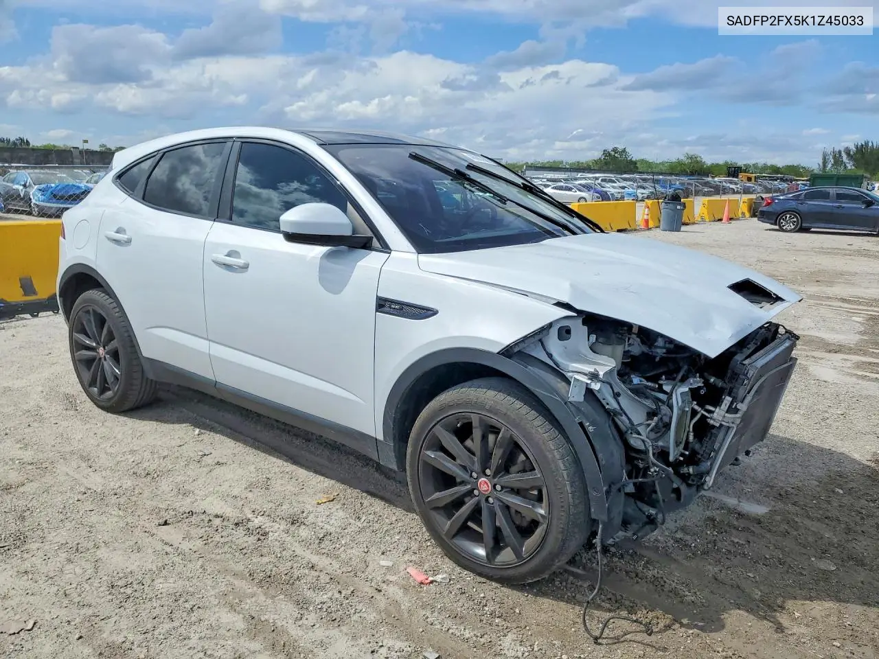 2019 Jaguar E-Pace Se VIN: SADFP2FX5K1Z45033 Lot: 46867686
