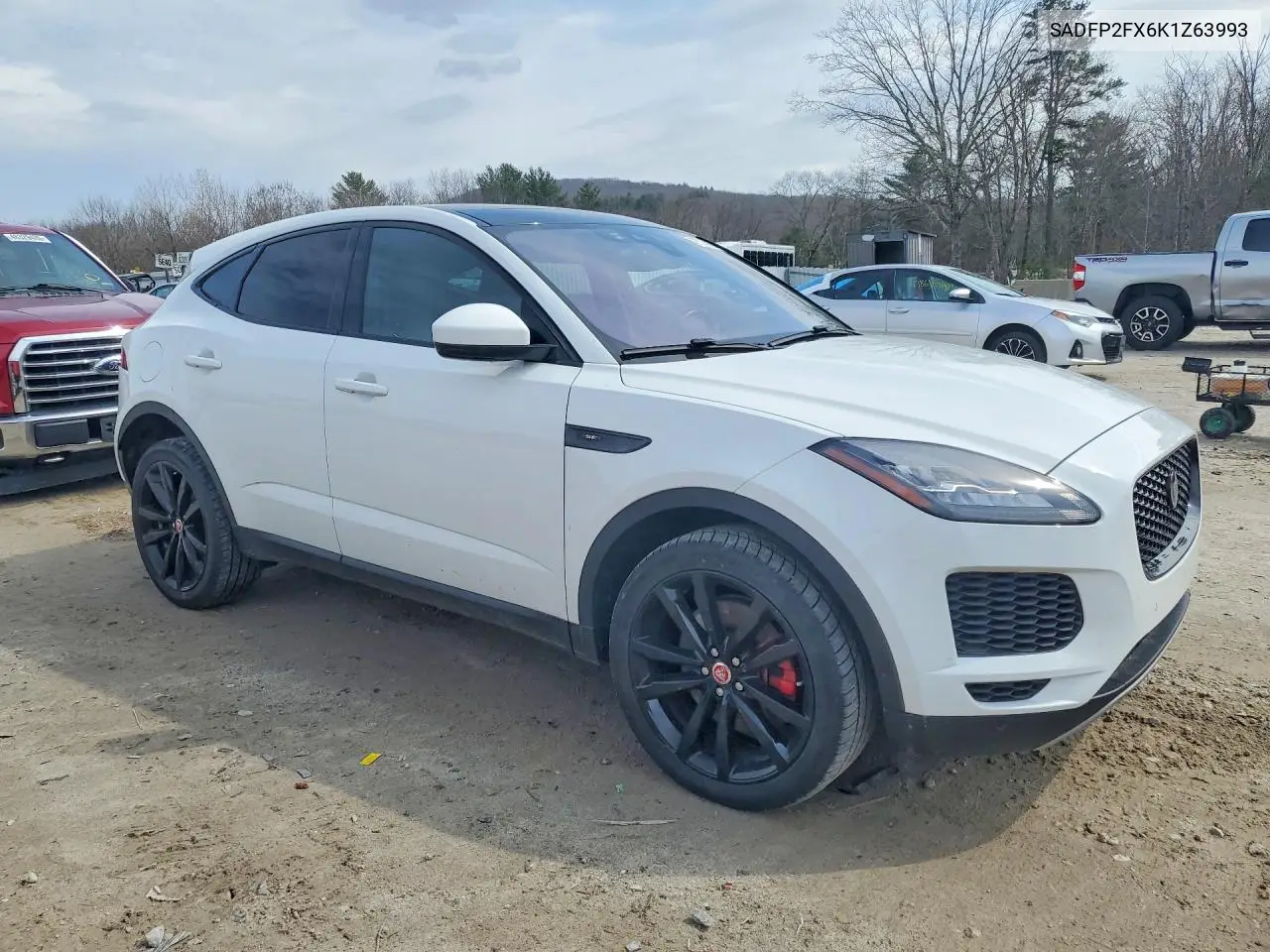 2019 Jaguar E-Pace Se VIN: SADFP2FX6K1Z63993 Lot: 47743136