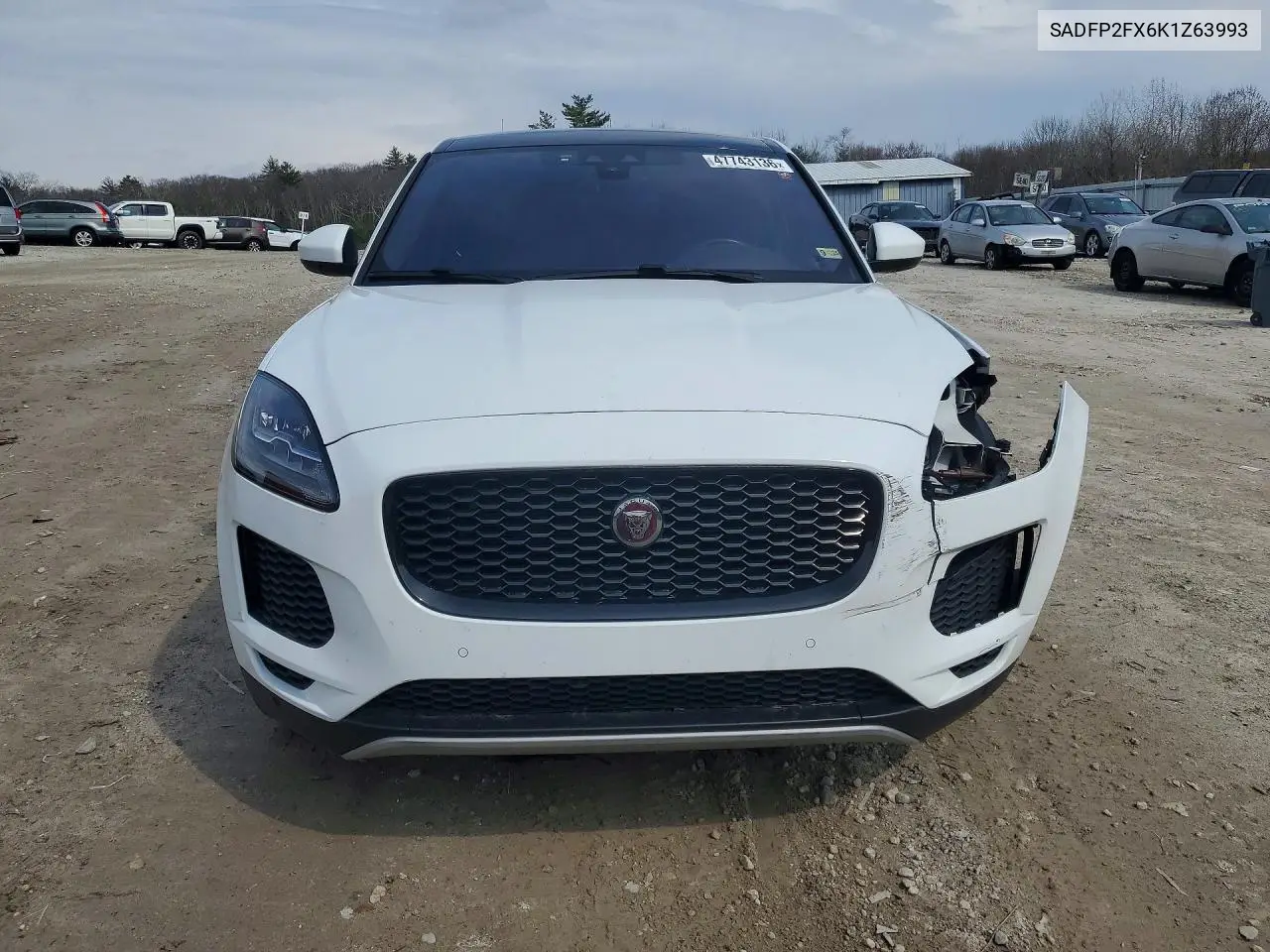 2019 Jaguar E-Pace Se VIN: SADFP2FX6K1Z63993 Lot: 47743136