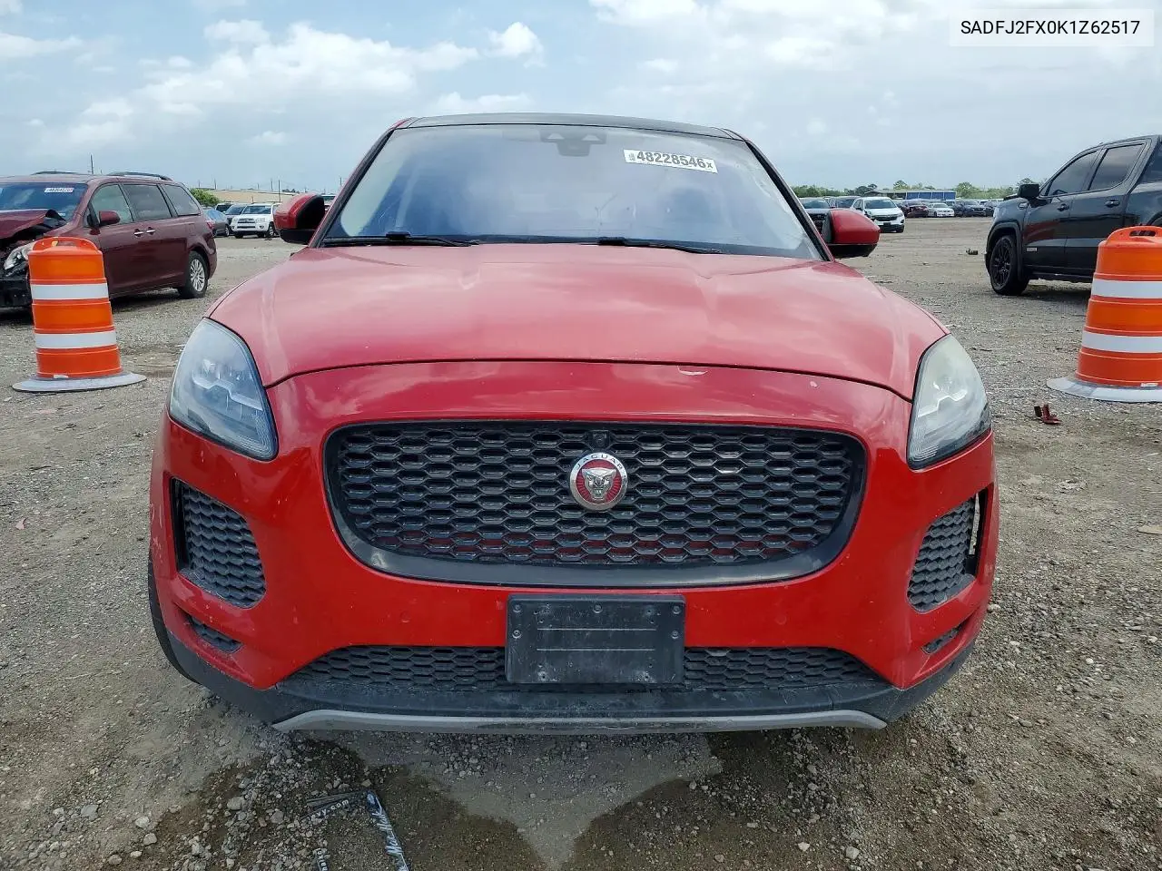2019 Jaguar E-Pace S VIN: SADFJ2FX0K1Z62517 Lot: 48228546