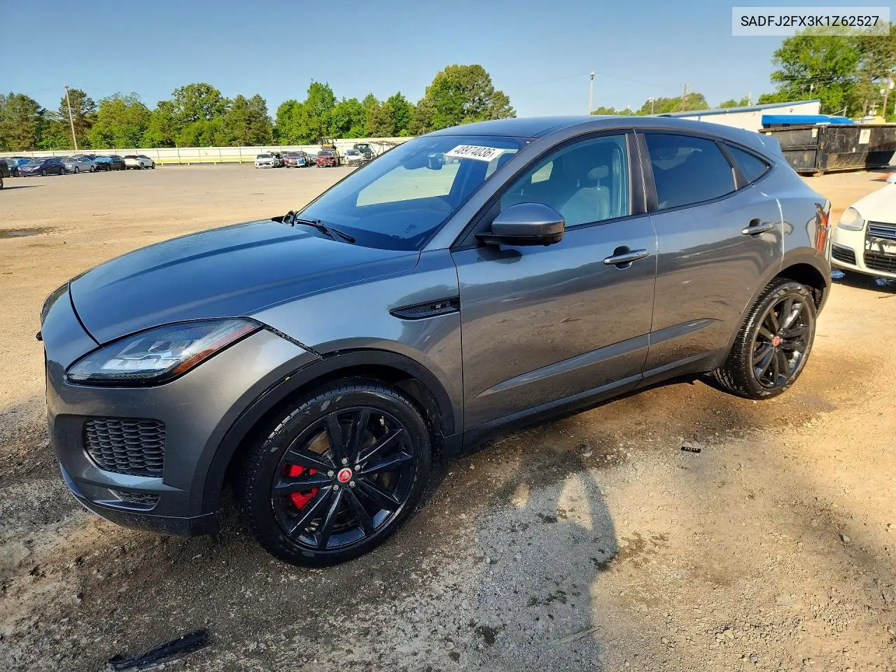2019 Jaguar E-Pace S VIN: SADFJ2FX3K1Z62527 Lot: 48974036