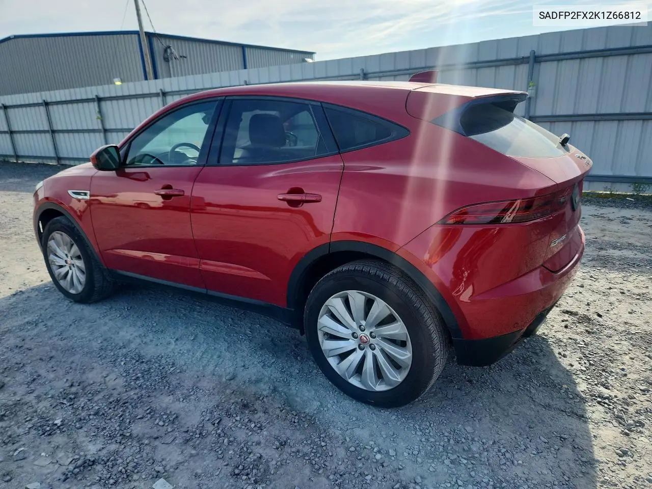 2019 Jaguar E-Pace Se VIN: SADFP2FX2K1Z66812 Lot: 49396956