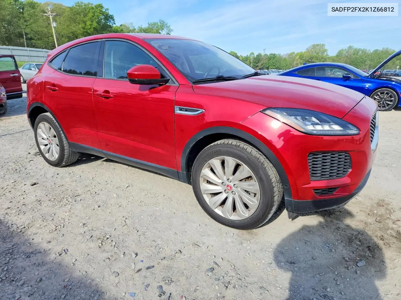 2019 Jaguar E-Pace Se VIN: SADFP2FX2K1Z66812 Lot: 49396956