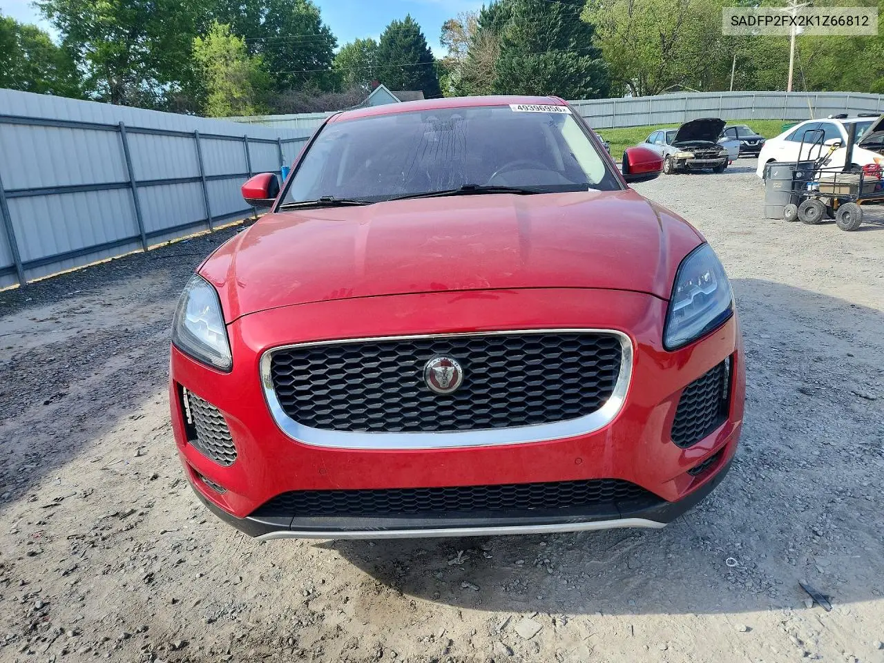 2019 Jaguar E-Pace Se VIN: SADFP2FX2K1Z66812 Lot: 49396956