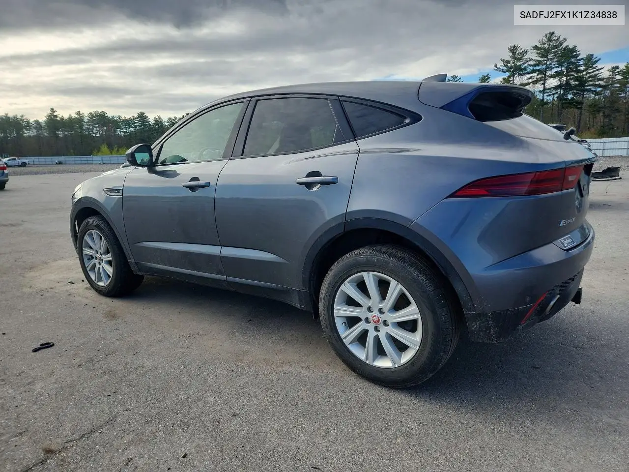 2019 Jaguar E-Pace S VIN: SADFJ2FX1K1Z34838 Lot: 53248316