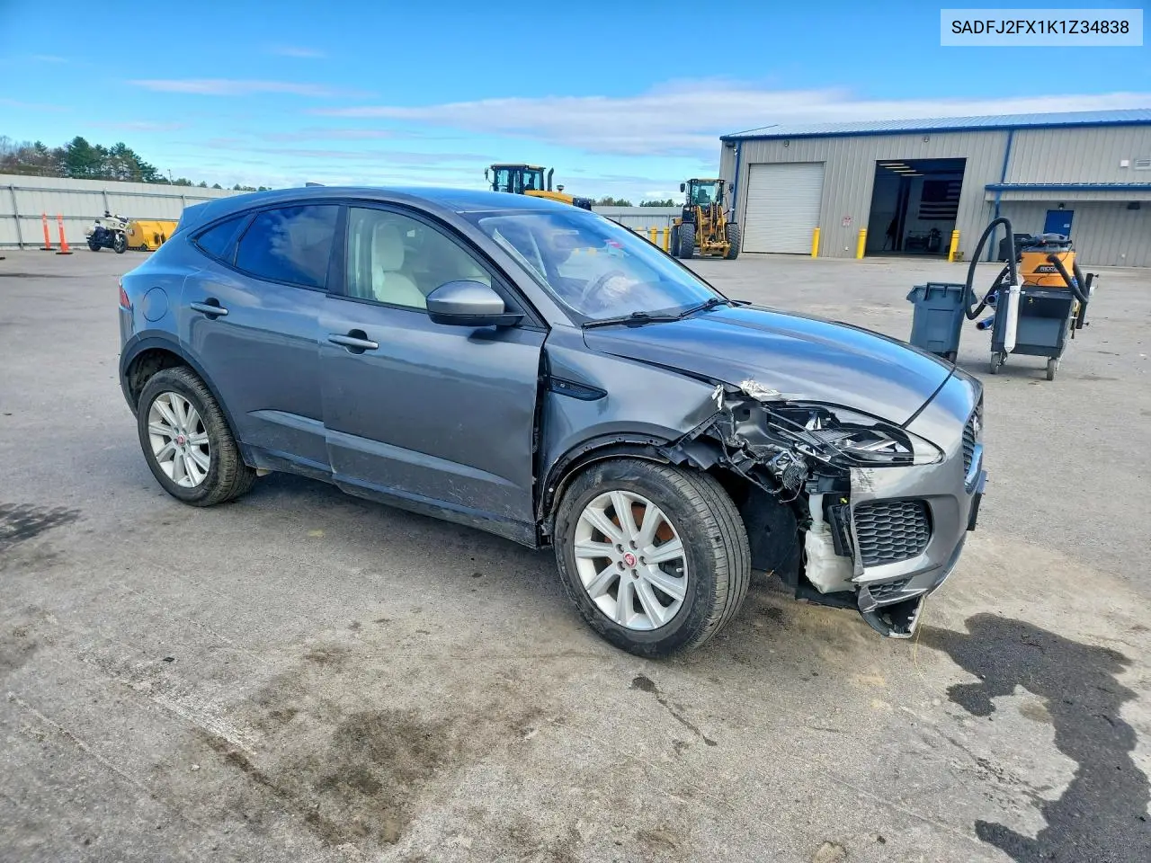 2019 Jaguar E-Pace S VIN: SADFJ2FX1K1Z34838 Lot: 53248316