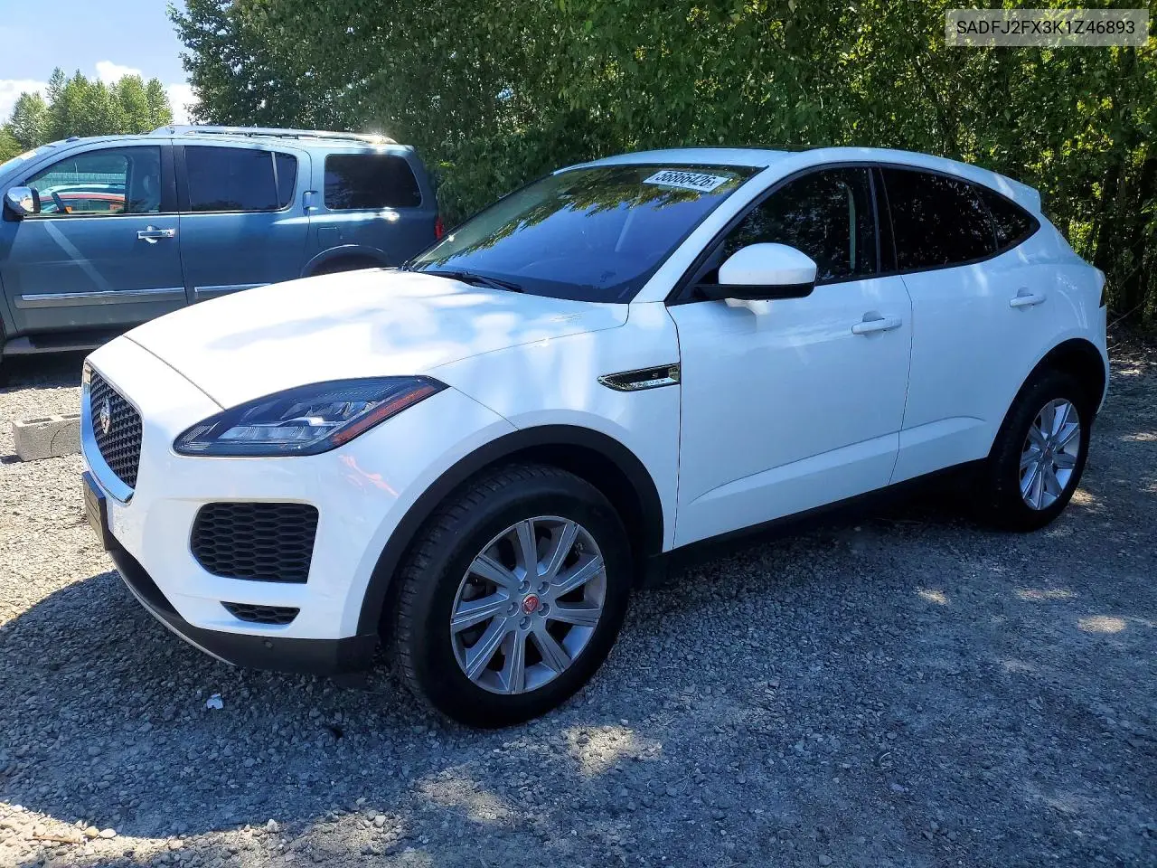 2019 Jaguar E-Pace S VIN: SADFJ2FX3K1Z46893 Lot: 56866426