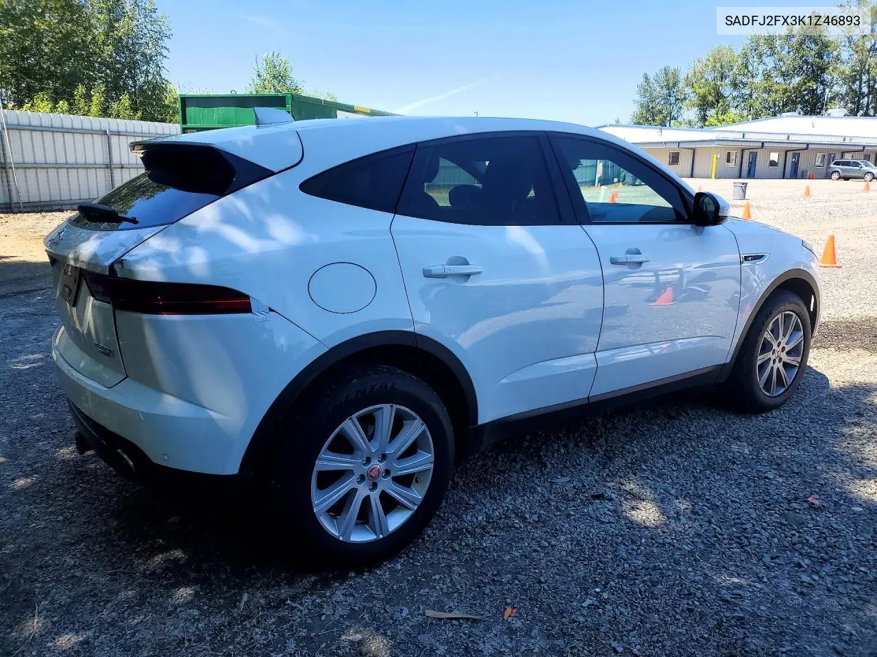 2019 Jaguar E-Pace S VIN: SADFJ2FX3K1Z46893 Lot: 56866426