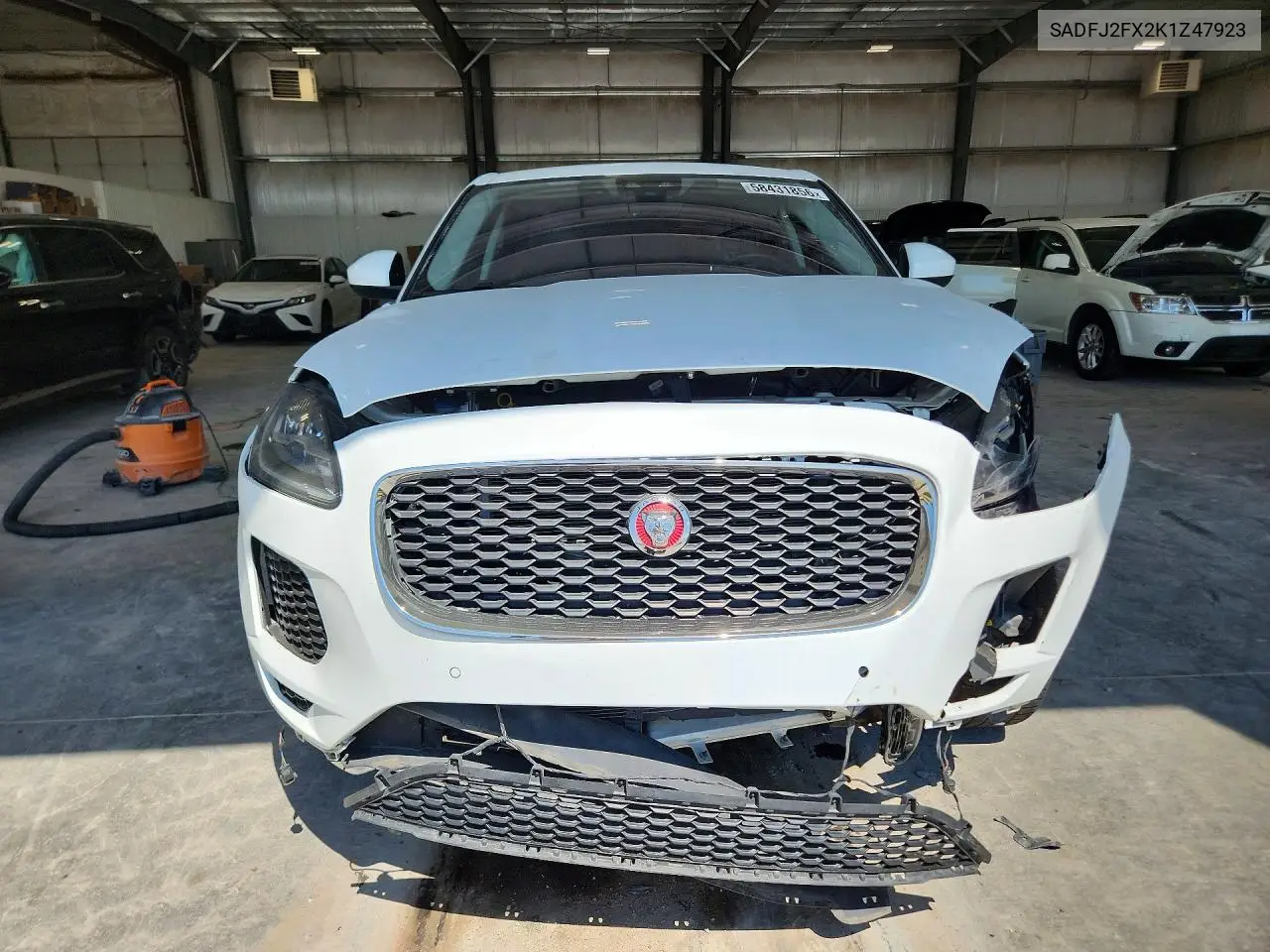 2019 Jaguar E-Pace S VIN: SADFJ2FX2K1Z47923 Lot: 58431856