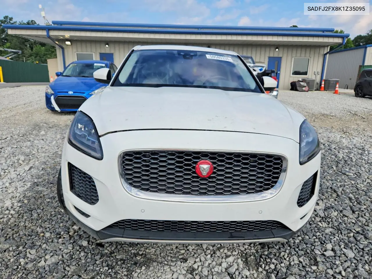 2019 Jaguar E-Pace S VIN: SADFJ2FX8K1Z35095 Lot: 59580336